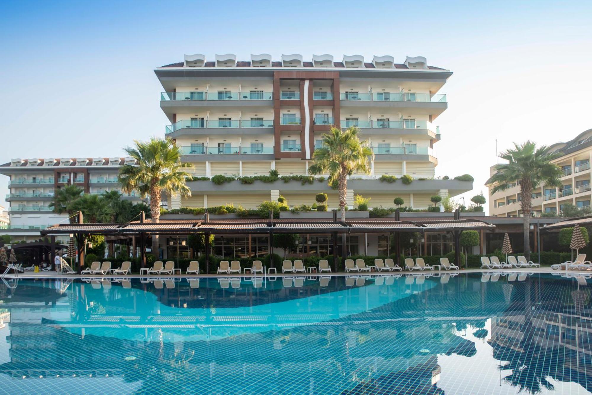 Adalya Ocean Deluxe Hotel ซีเด ภายนอก รูปภาพ