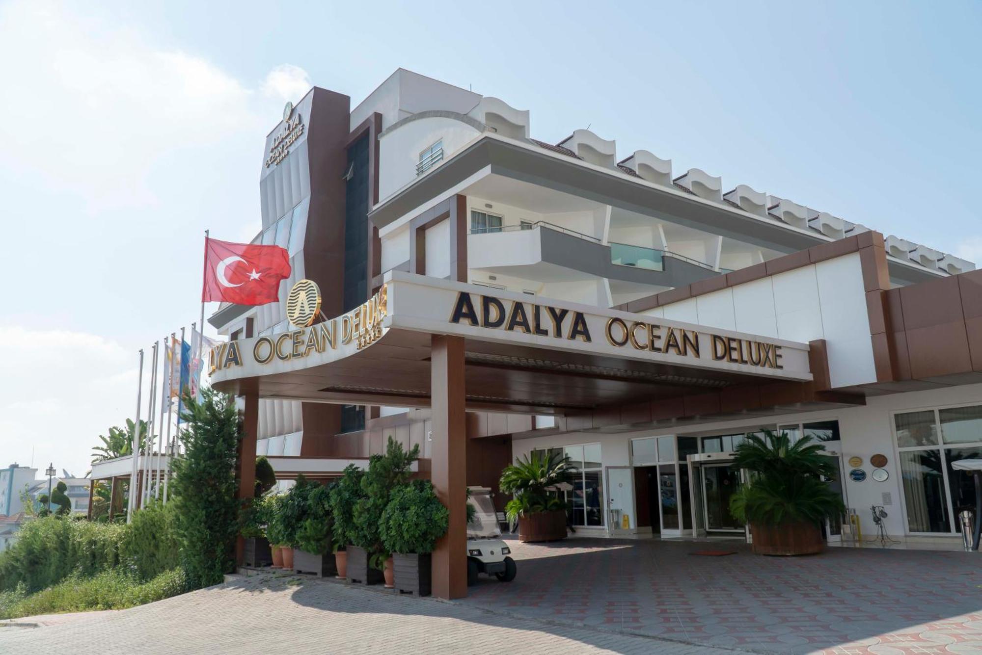 Adalya Ocean Deluxe Hotel ซีเด ภายนอก รูปภาพ